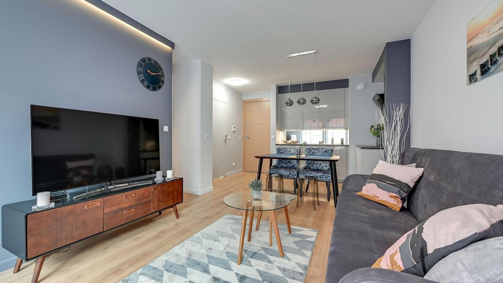Dom & House - Apartments Waterlane Island กดัญสก์ ห้อง รูปภาพ