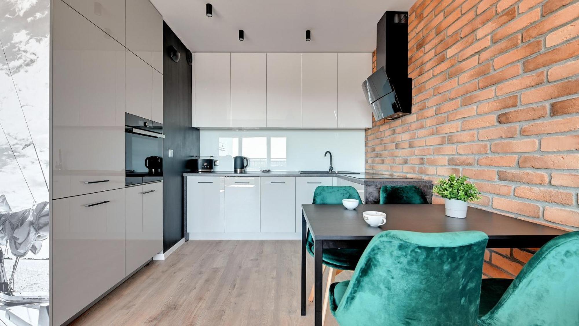 Dom & House - Apartments Waterlane Island กดัญสก์ ห้อง รูปภาพ