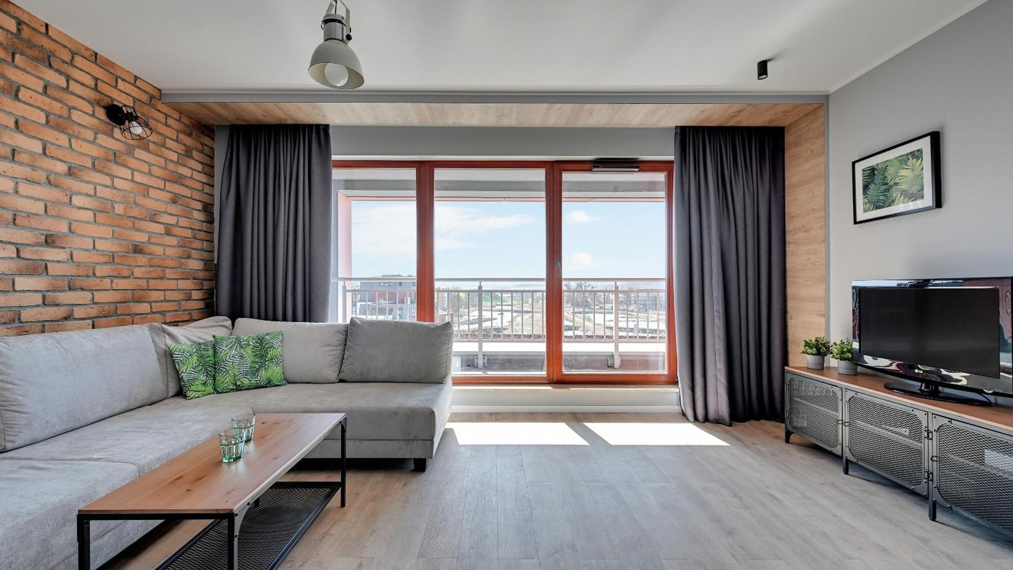 Dom & House - Apartments Waterlane Island กดัญสก์ ห้อง รูปภาพ
