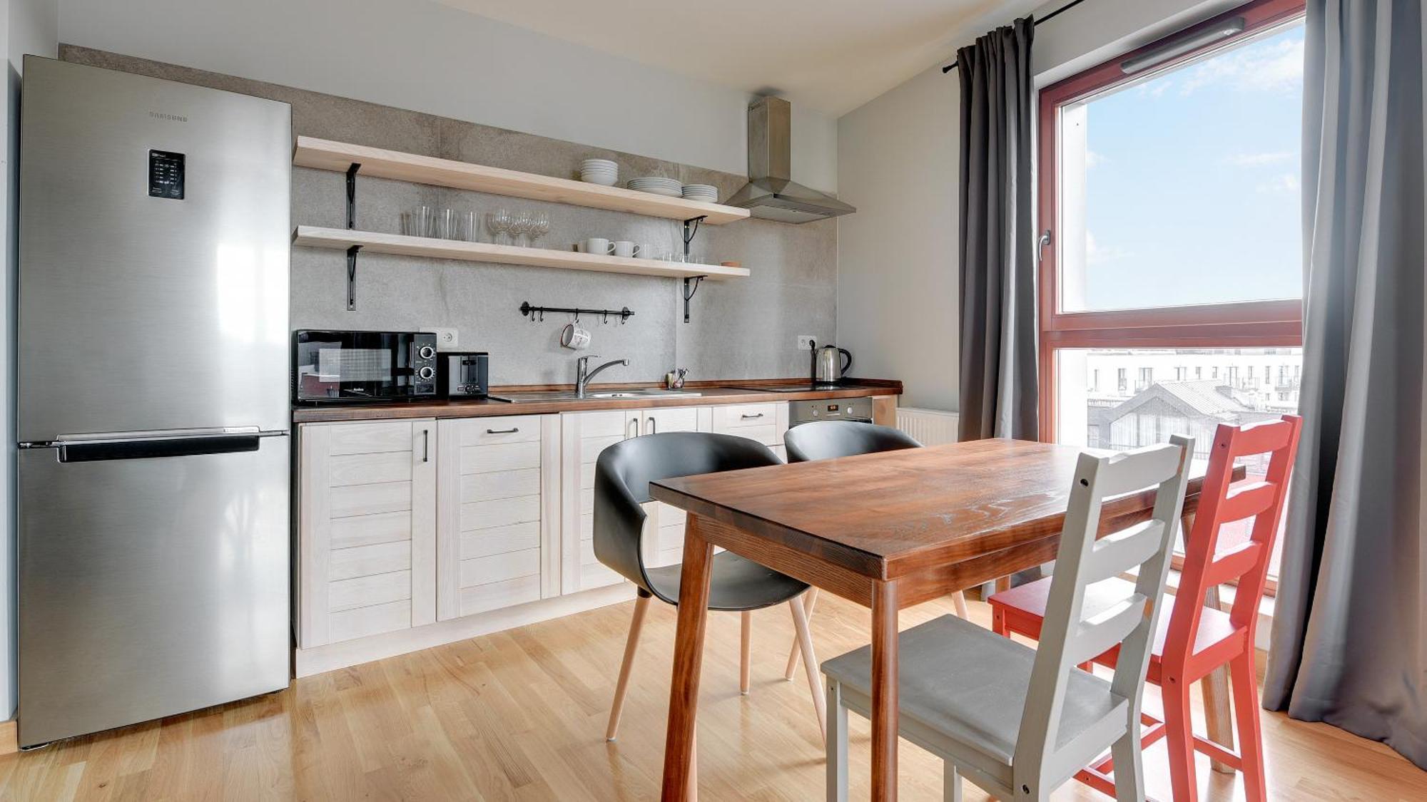Dom & House - Apartments Waterlane Island กดัญสก์ ห้อง รูปภาพ