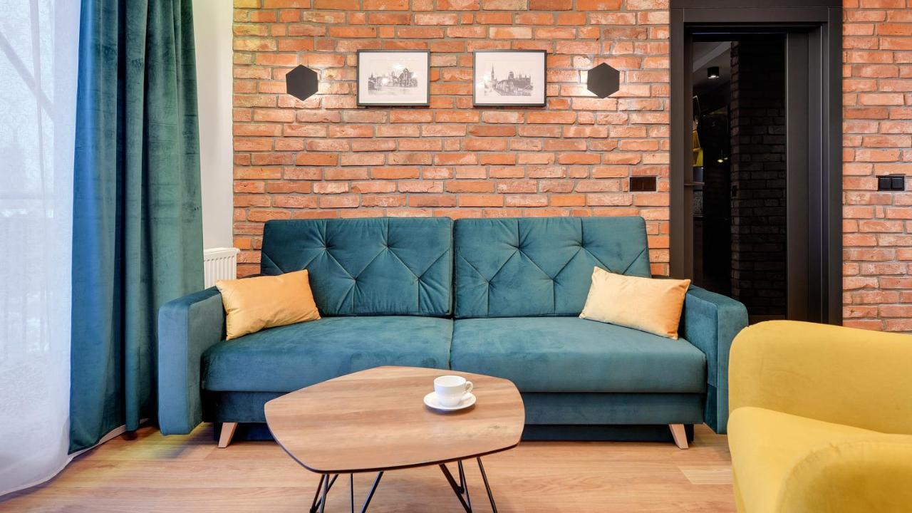 Dom & House - Apartments Waterlane Island กดัญสก์ ภายนอก รูปภาพ