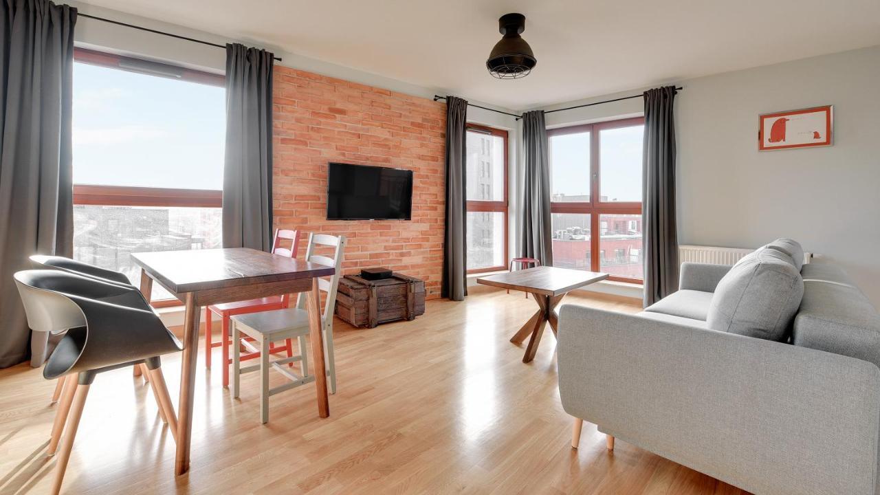 Dom & House - Apartments Waterlane Island กดัญสก์ ห้อง รูปภาพ