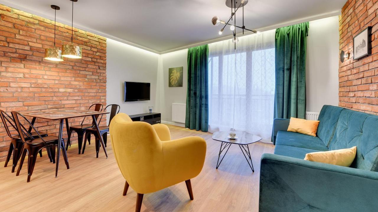 Dom & House - Apartments Waterlane Island กดัญสก์ ห้อง รูปภาพ